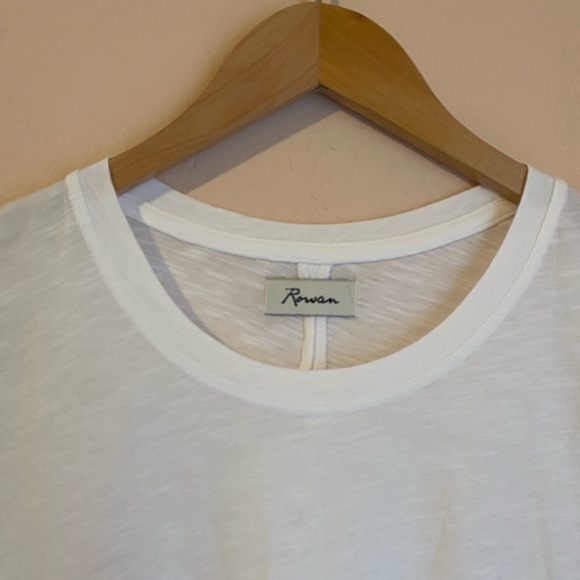 Rowan Savannah Cotton Slub Muscle Tank Top white Large NWOT - Picture 7 of 11